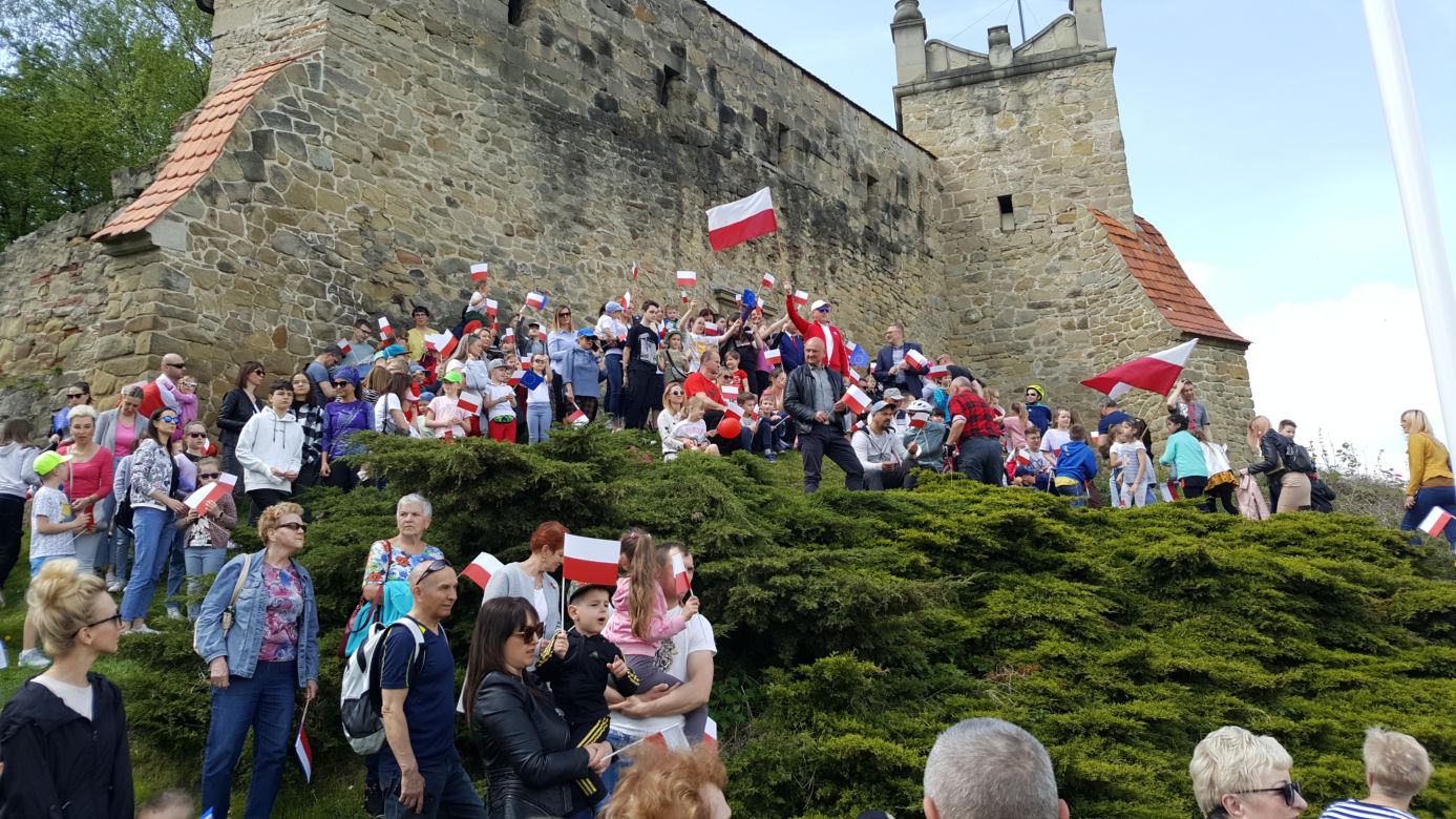 Dzień flagi w Nowym Sączu