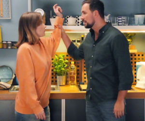 Barwy szczęścia odc. 3363. Renata (Anna Mrozowska), Marcin Kodur (Oskar Stoczyński)