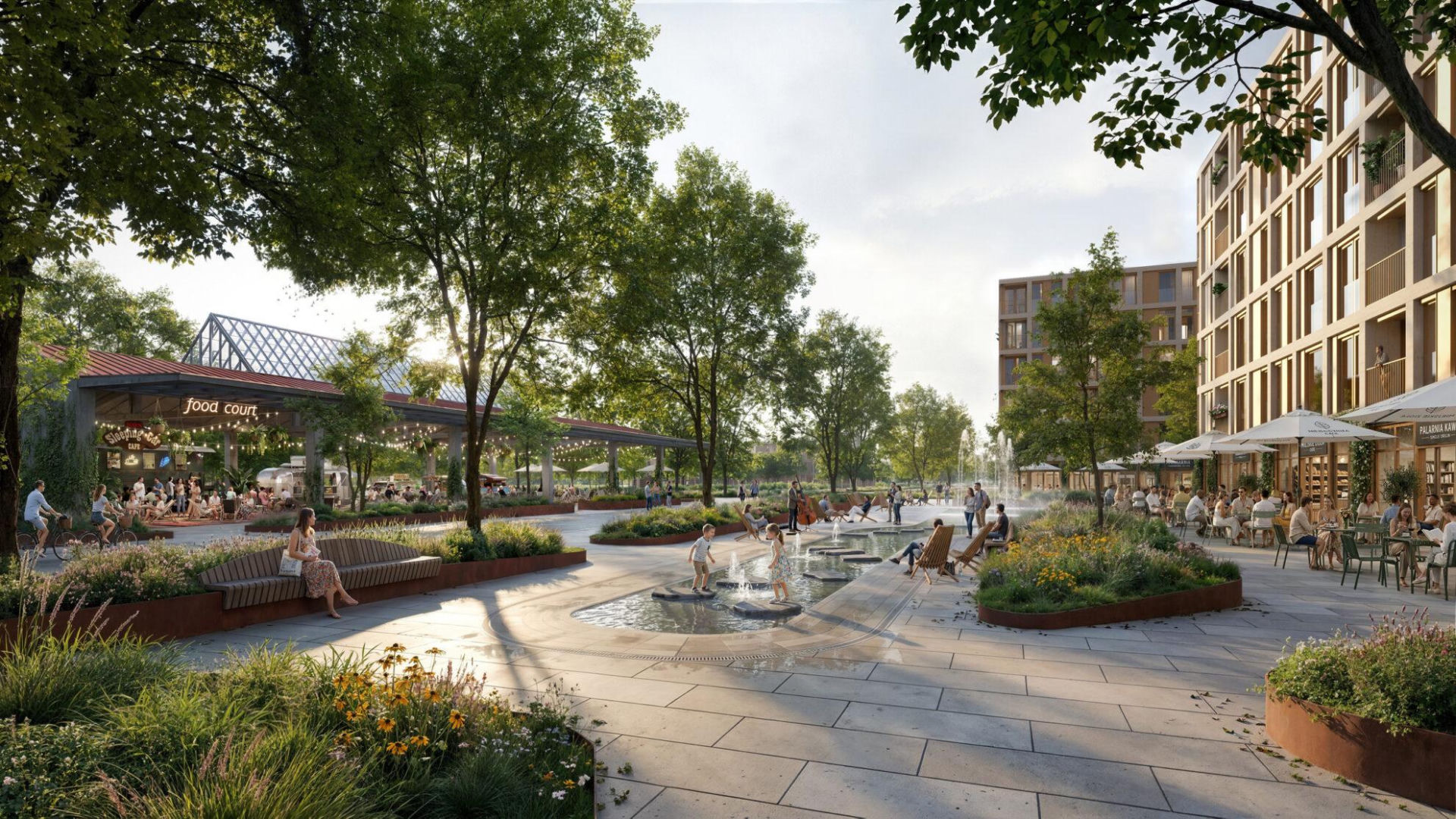 Wizualizacje inwestycji Odolany Kolejowe od Xcity Investment