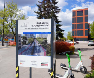 Od ubiegłego roku trwa przebudowa ulicy Grzybowskiej