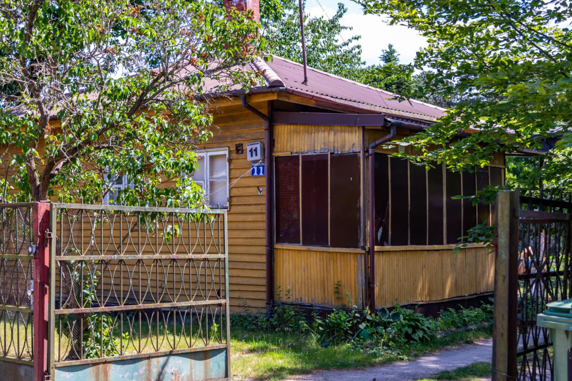 Boernerowo w Warszawie - zdjęcia drewnianego przedwojennego osiedla domów