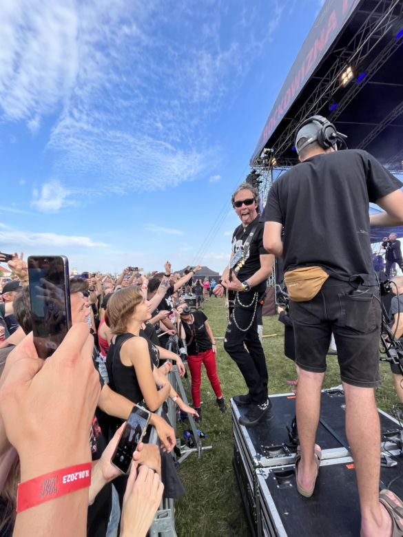 Koncert zespołu Big Cyc w ramach Rockowizna Festiwal 2023 w Poznaniu
