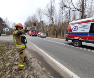 Wypadek na Iłżeckiej w Starachowicach 16.03.2022