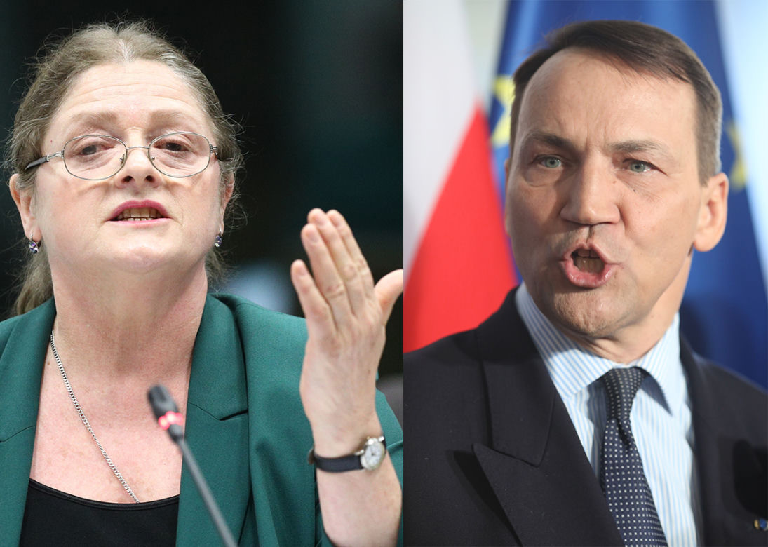 Sikorski do Pawłowicz: bujaj się, wariatko