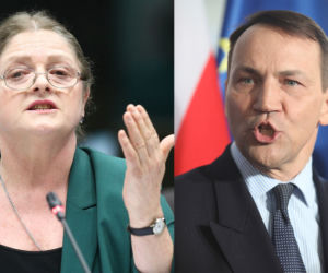 Sikorski do Pawłowicz: bujaj się, wariatko