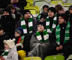 Lechia Gdańsk - Cracovia, zdjęcia kibiców z meczu 20. kolejki PKO BP Ekstraklasy