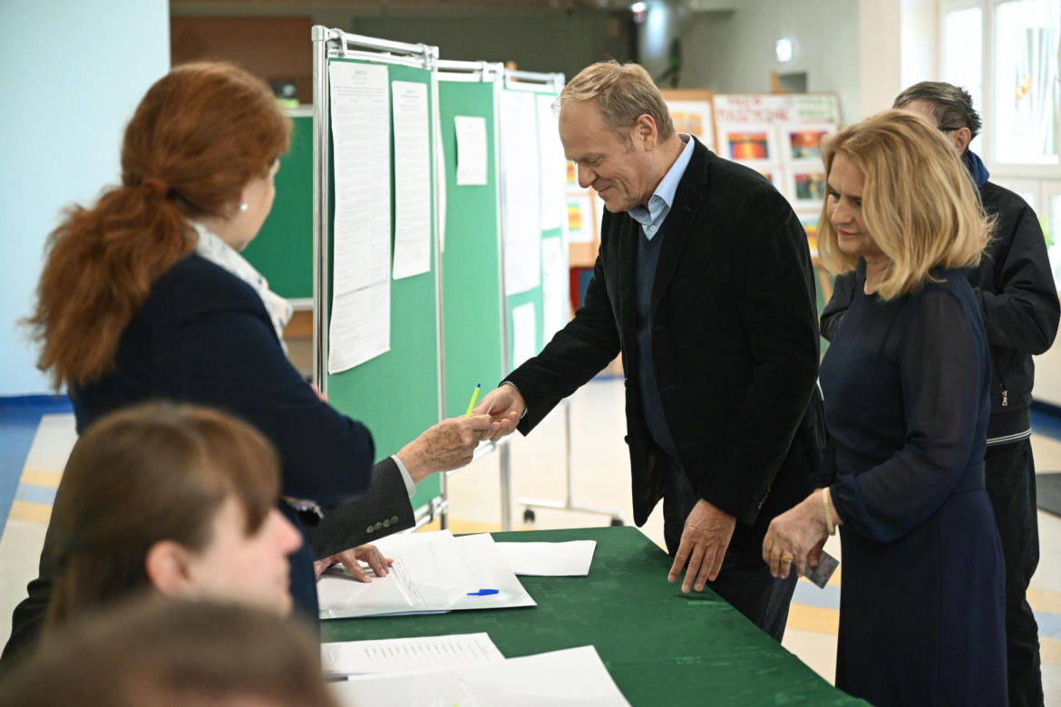 Donald Tusk, Małgorzata Tusk - Wybory 2025.