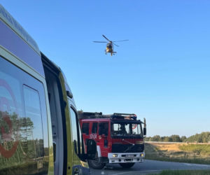 14-latek na hulajnodze zderzył się z samochodem