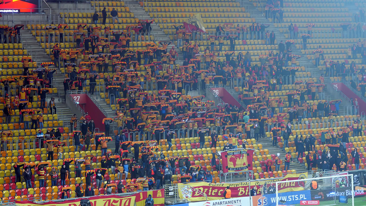 Jagiellonia Białystok - Zagłębie Lubin 0-1   data:2019-12-07
