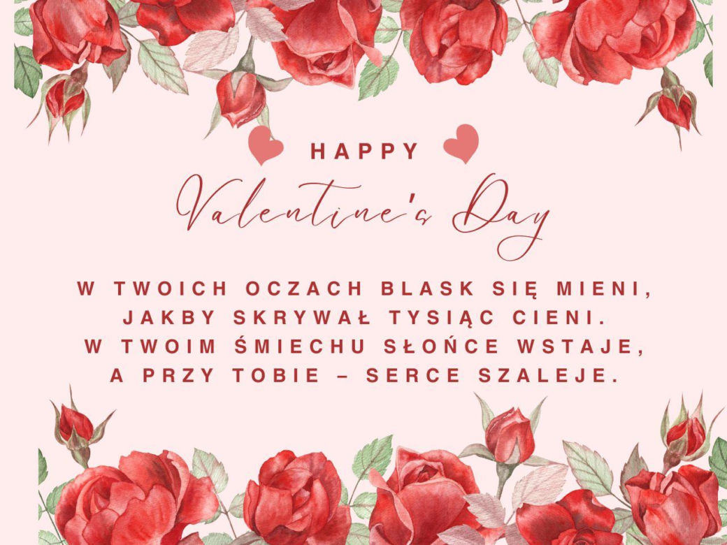Życzenia na Walentynki