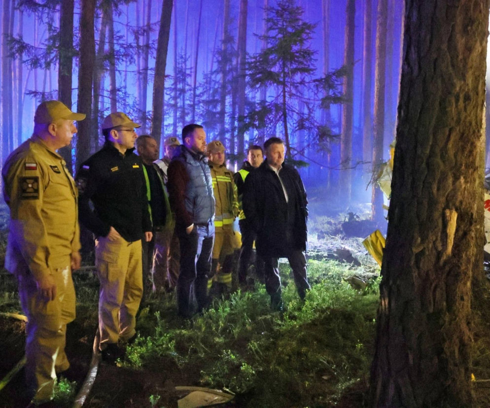 Prokuratura bada katastrofę samolotu gaśniczego w woj. lubelskim