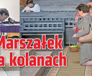 Marszałek na kolanach