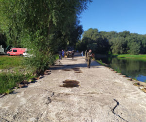 Rozpoczyna się się budowa mostu pontonowego na Wiśle! Jak wygląda?