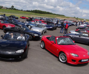 Mazda MX-5 - zlot 2014 fanów w Polsce na torze Jastrząb