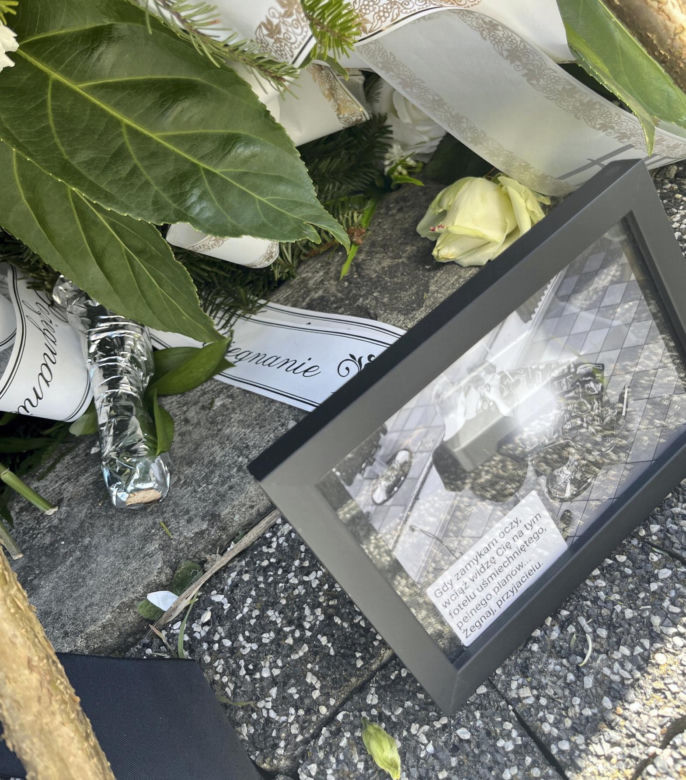Grób 18-letniego Filipa, który zginął w tragicznym wypadku w Chełmie