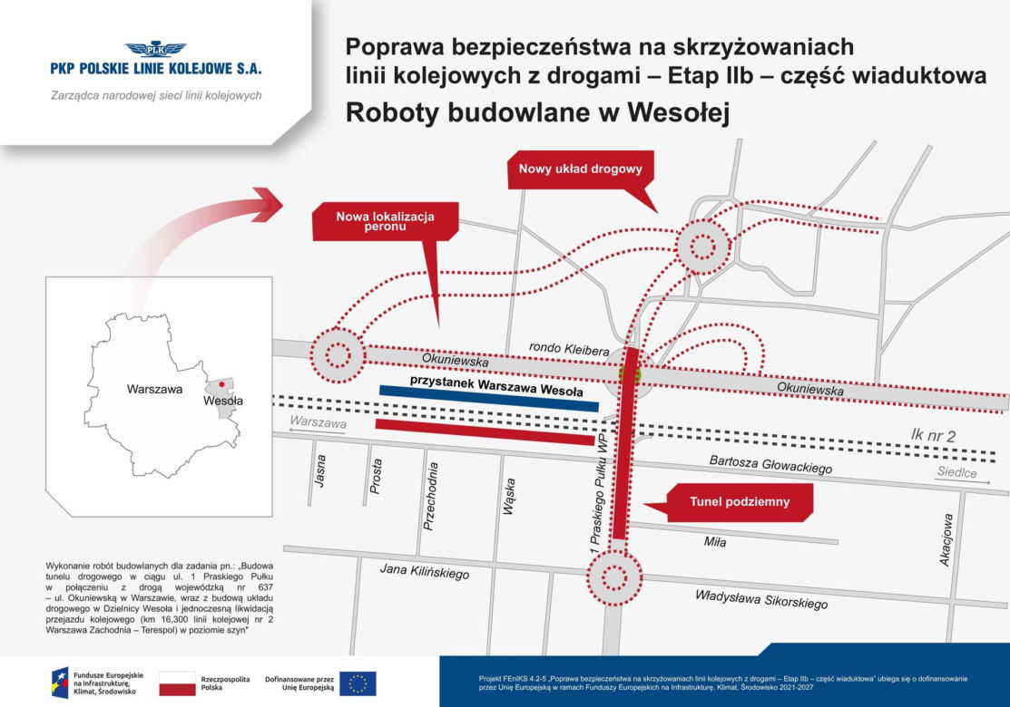 Tunel kolejowy w Wesołej