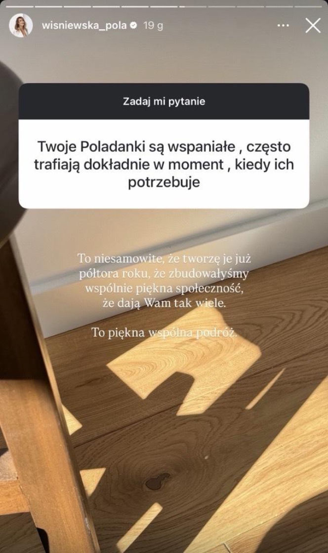 Pola Wiśniewska wyprowadziła się od męża