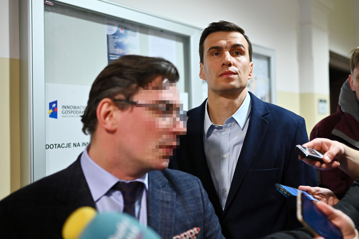 Jarosław Bieniuk przed sądem w Sopocie