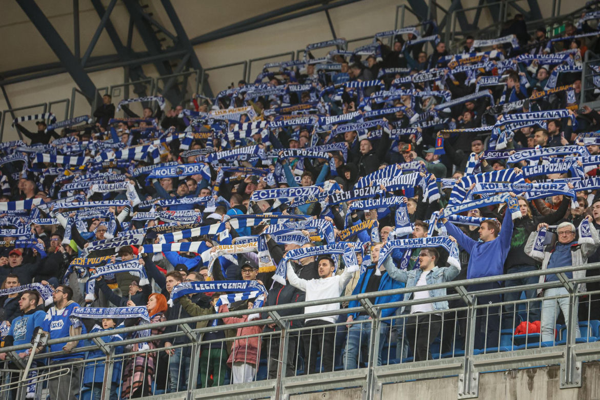 Tak bawili się kibice na meczu Lech Poznań - Śląsk Wrocław