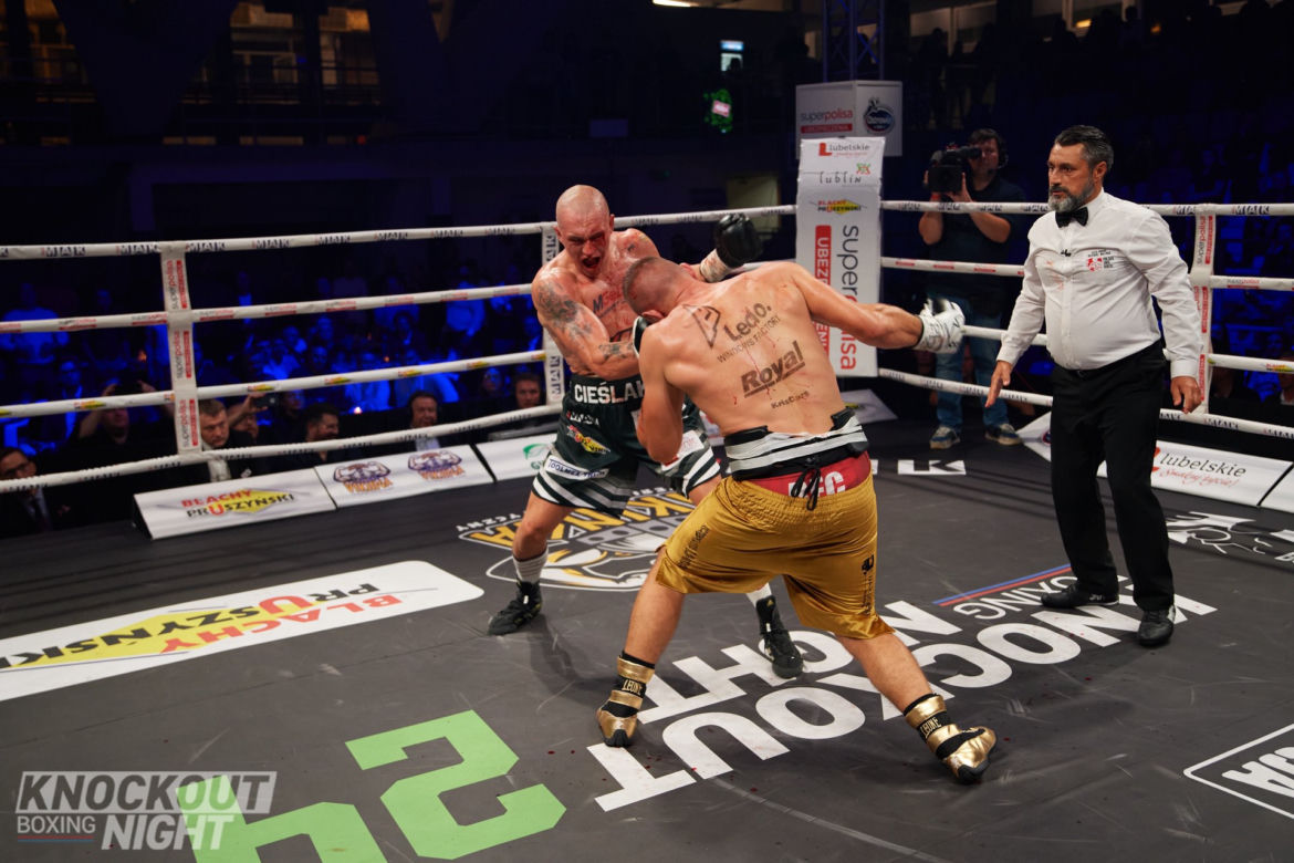 Michał Cieślak wygrał na Knockout Boxing Night 24