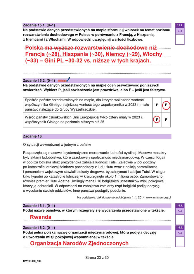 Matura 2026 WOS rozszerzony: Arkusze CKE i odpowiedzi - sprawdź, czy zdałeś! 12.05.2026