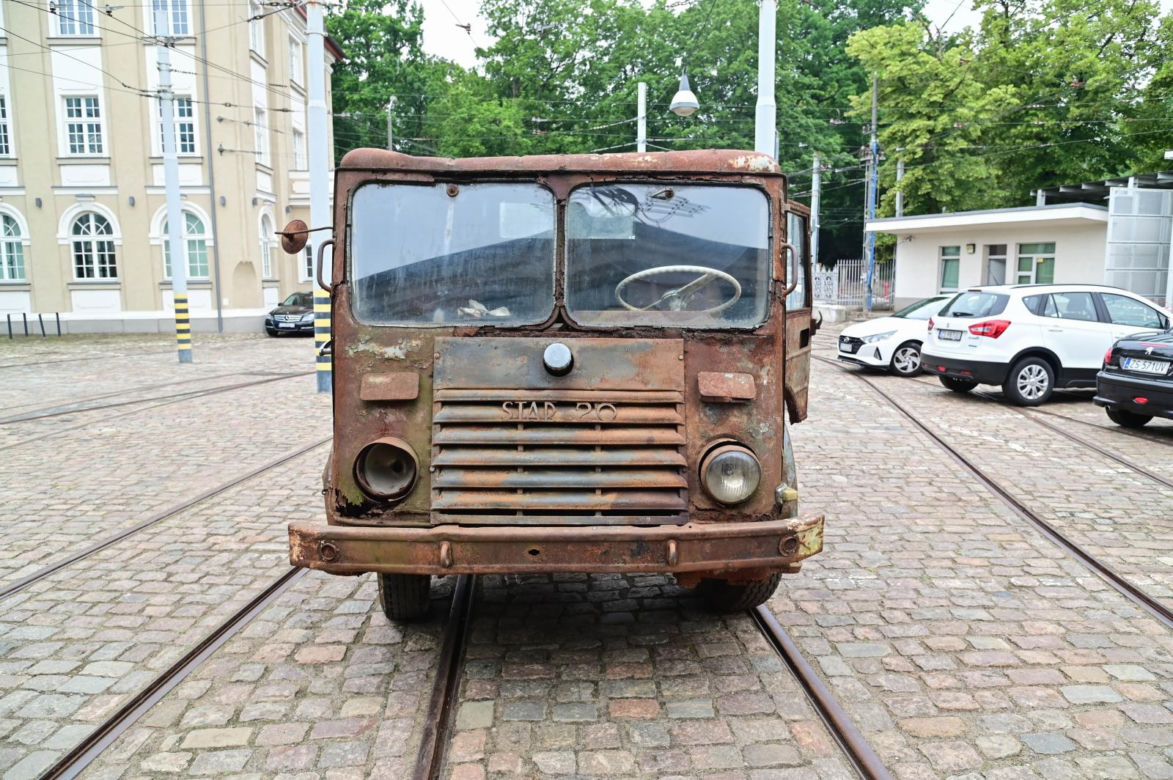 Unikatowy Star 20 w Muzeum Techniki i Komunikacji w Szczecinie