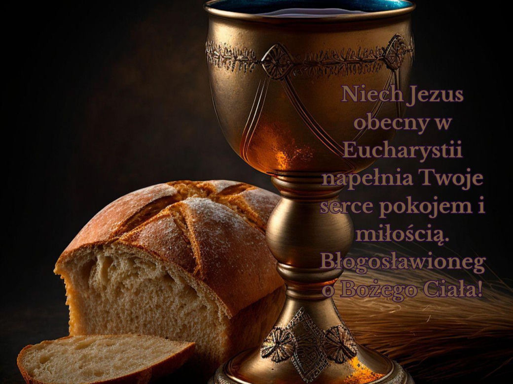 Kartki na Boże Ciało