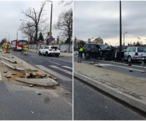 Radom. Trzech rannych w wypadku na Kieleckiej/Wolanowskiej! Zderzyły się tam 4 auta [ZDJĘCIA]