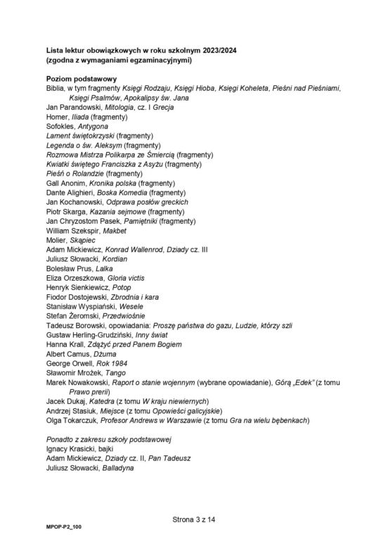 matura 2024 pp (formuła 2023) język polski