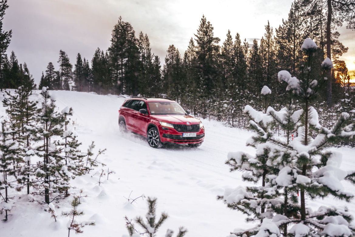 Skoda Arctic Circle Expedition - Laponia, Test World Oy