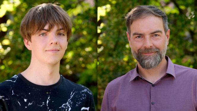 M jak miłość odc. 1901. Hubert Buczak (Leon Hausner), Stefan (Andrzej Hausner)