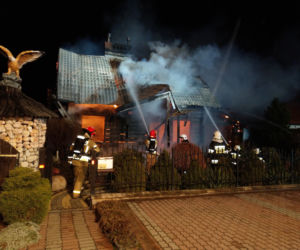 Munina k. Jarosławia. Nowy dom rodziny spłonął doszczętnie [ZDJĘCIA]