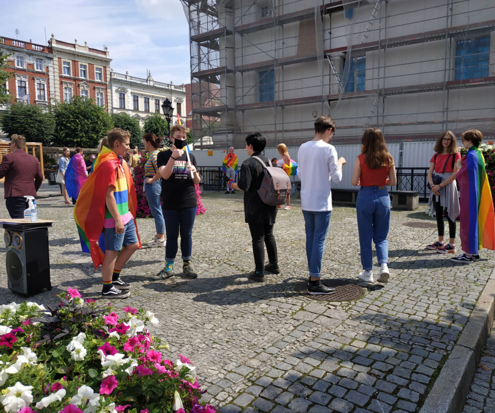 pikieta LGBT Leszno