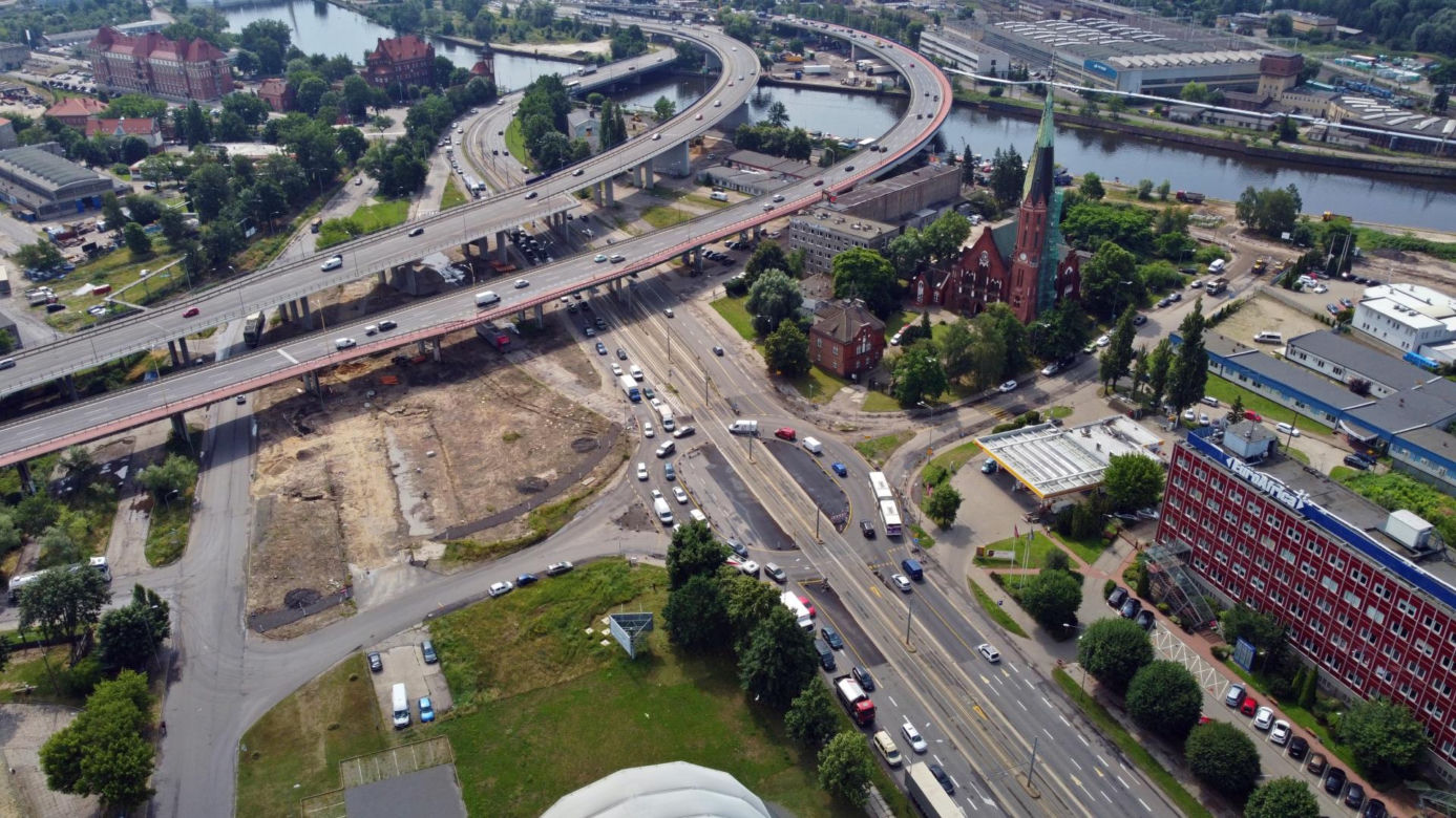 Przebudowa dróg na Międzyodrzu - lipiec 2021