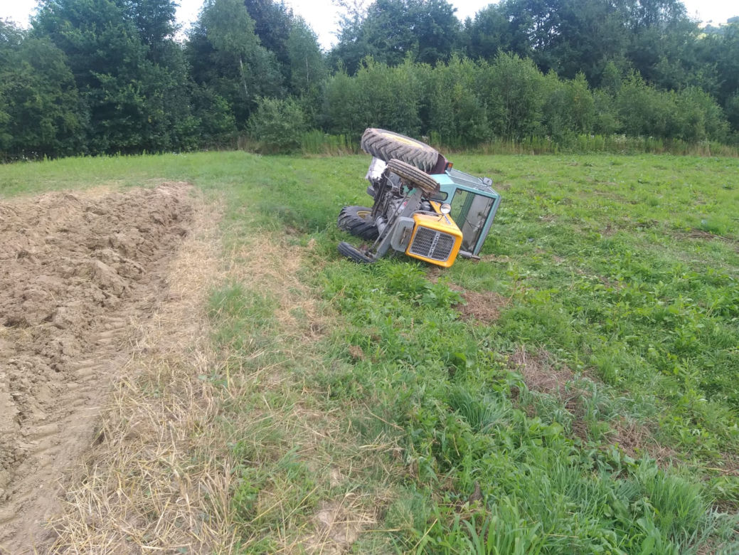 Ciągnik przygniótł 69-latka w Rzepienniku Marciszewskim
