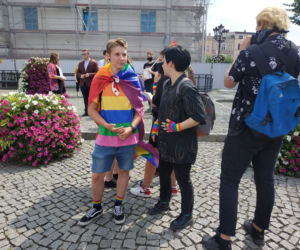 pikieta LGBT Leszno