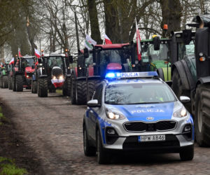 Protesty rolników na drogach województwa zachodniopomorskiego