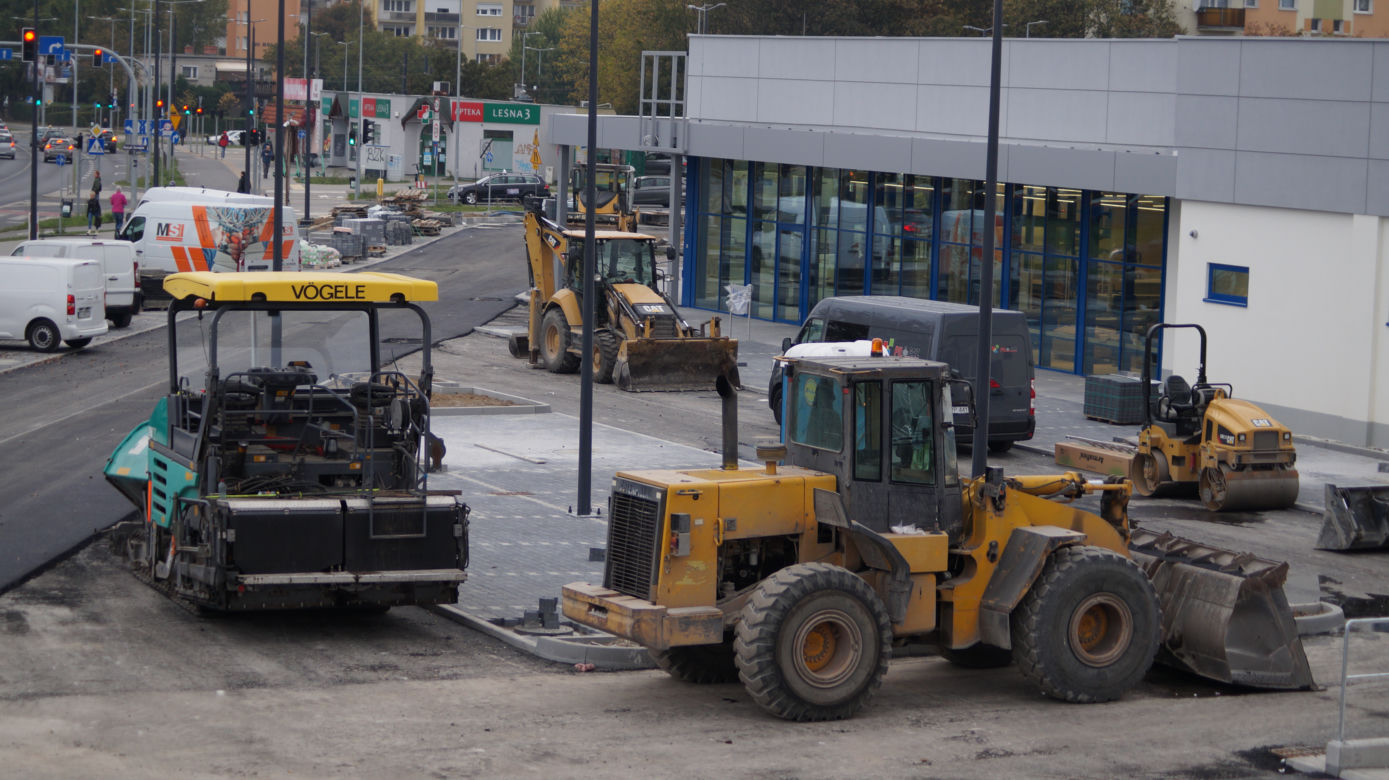 Budowa Lidla na bydgoskich Kapuściskach. Jak przebiegają prace? [ZDJĘCIA]