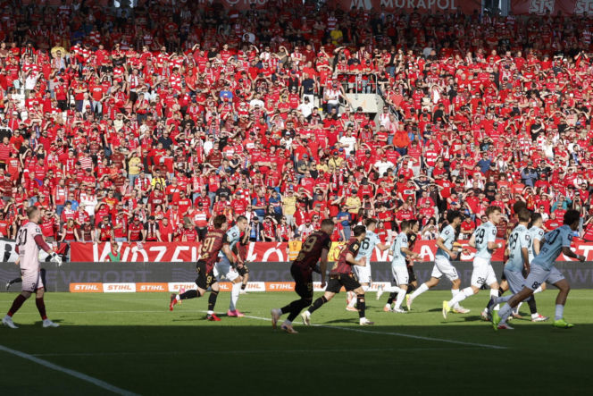 Widzew Łódź - Piast Gliwice: Zdjęcia kibiców i zawodników z meczu 34. kolejki PKO BP Ekstraklasy