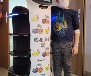 Chorzów: W szpitalu pracuje robokot! [ZDJĘCIA]