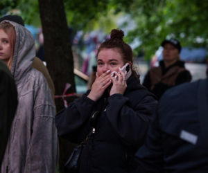 Zmasowany rosyjski atak na Kijów; zginęła jedna osoba, 16 zostało rannych