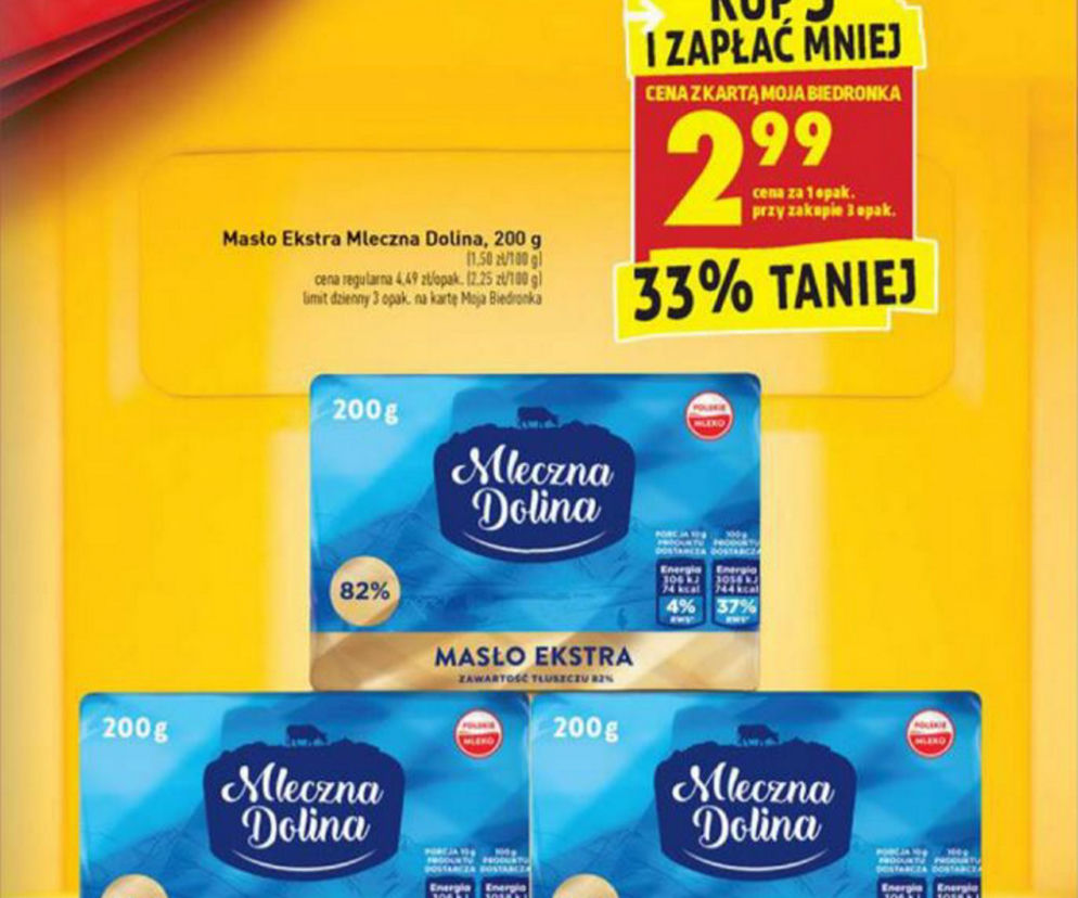 Masło 2,99 zł