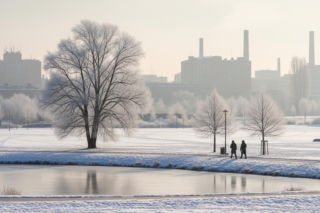 Łódź zamarza! Czy te potworne mrozy kiedykolwiek odpuszczą?
