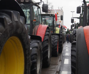 Strajk rolników w Bydgoszczy [ZDJĘIA]