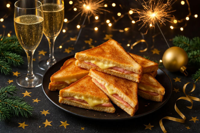 Tosty z serem i szynką