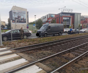 Wypadek na ulicy Jagiellońskiej w Bydgoszczy. Zderzyły się trzy auta!