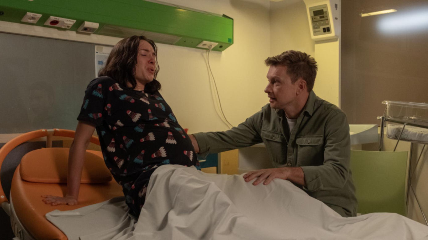 Na Wspólnej odc. 4016: Ania (Sonia Mietielica), Igor (Jakub Wesołowski)