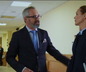 M jak miłość odc. 1384. Jola Kaczmarek (Monika Krzykowska), Adam Werner (Jacek Kopczyński)