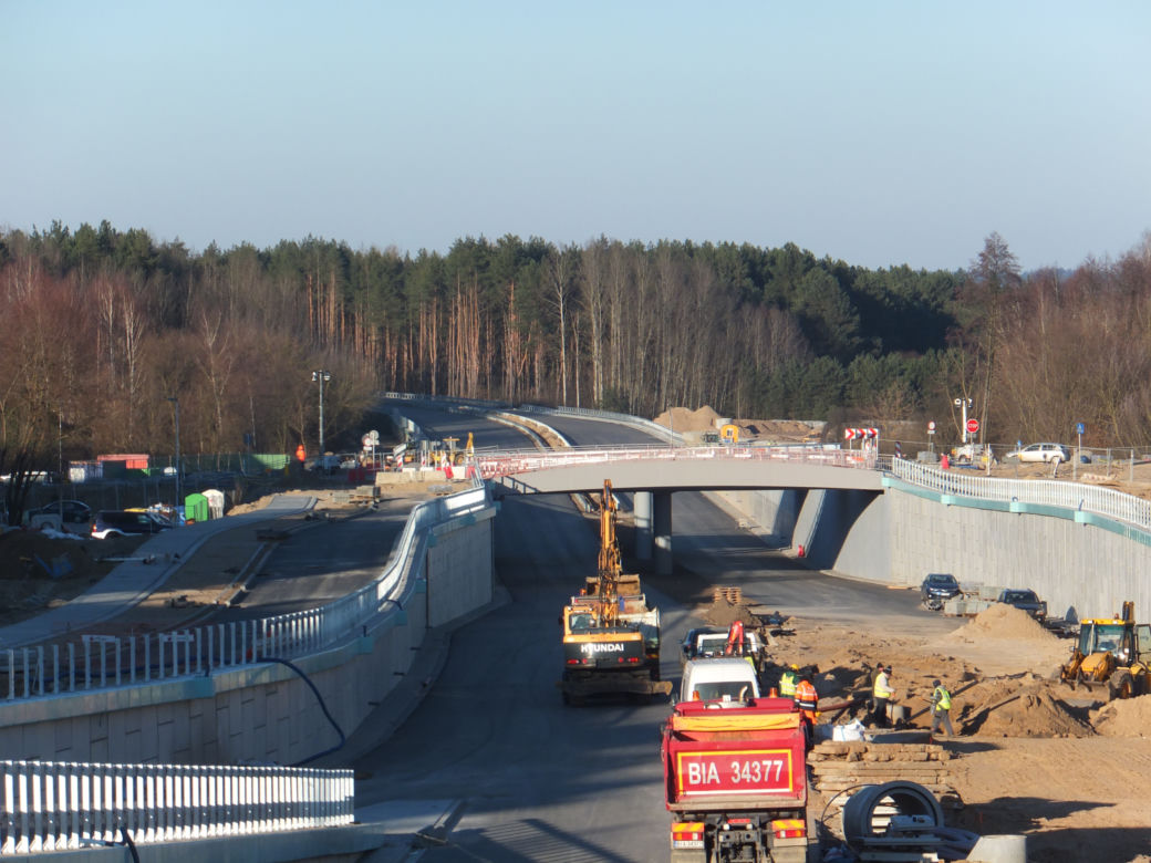 Trasa niepodległości. Zobacz jak wygląda budowa zachodniej obwodnicy miasta