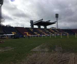 Rozpoczął się demontaż siedzisk na stadionie Pogoni